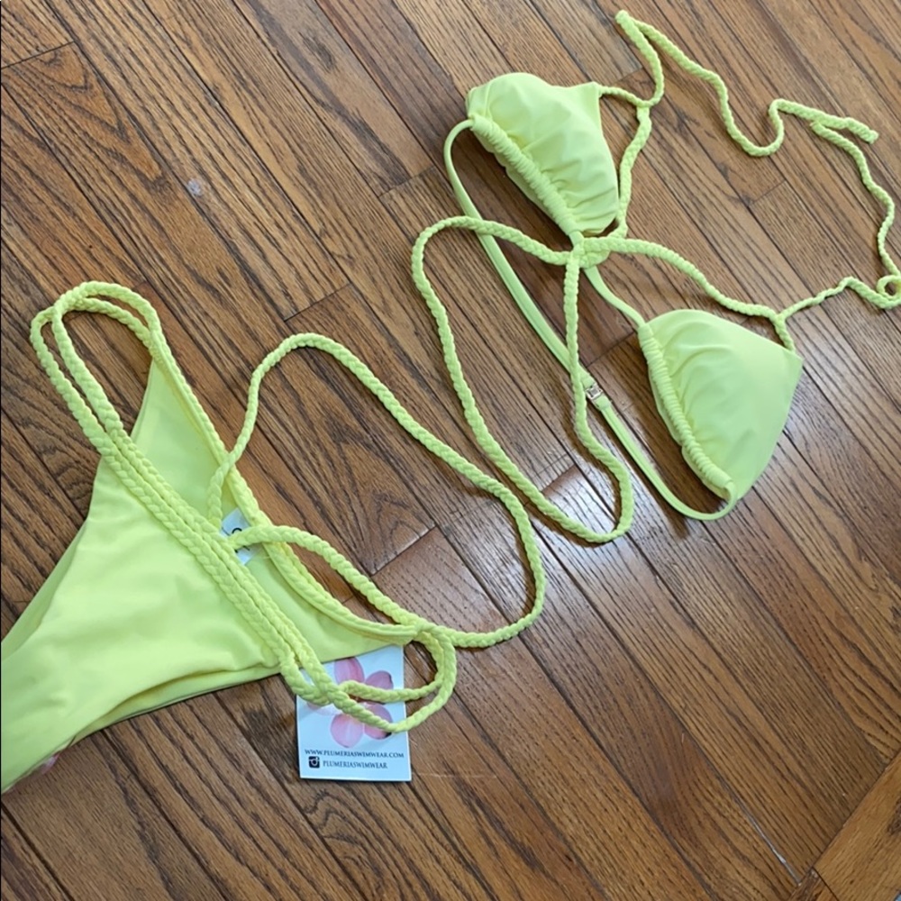 Plumeria swim bikini 💛